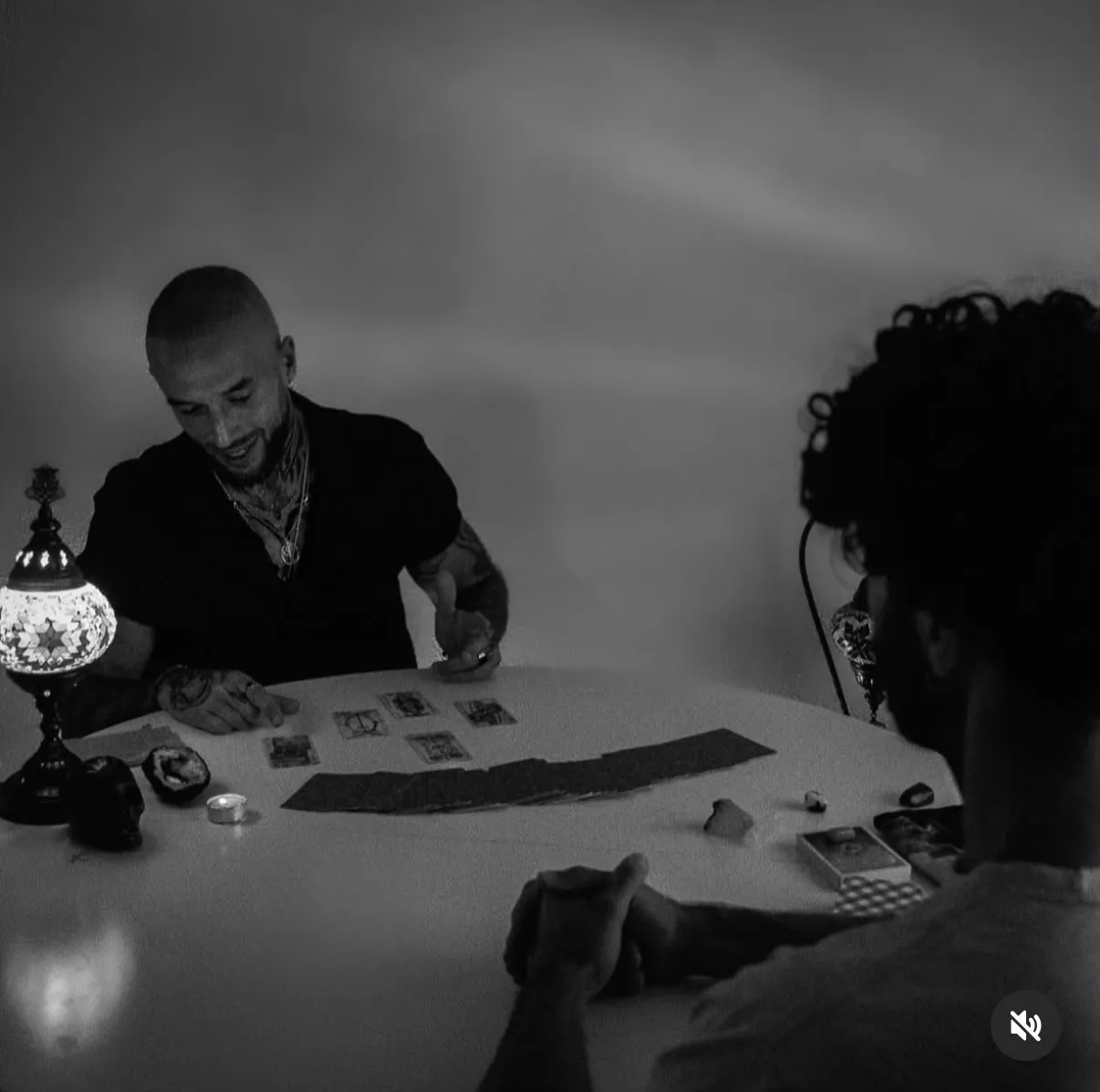 Sesión de tarot — trabajo con las cartas